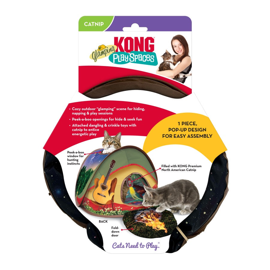 play tent for cats KONG Play Spaces Glamping Tent