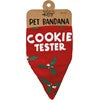 PBK Pet Bandana Cookie Tester