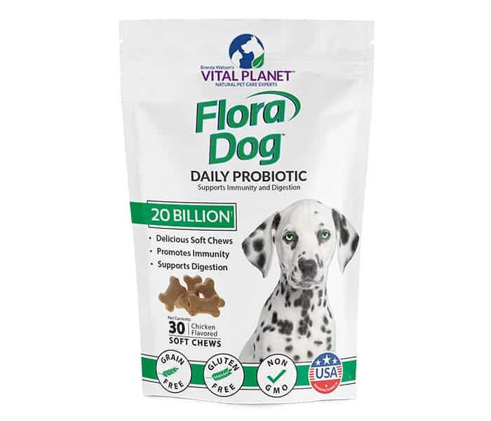 Flora dog clearance probiotic