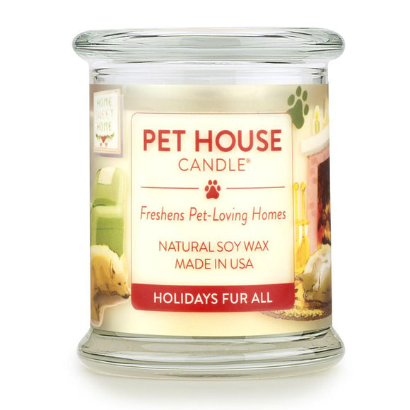 Pet House Candles Holidays Fur All