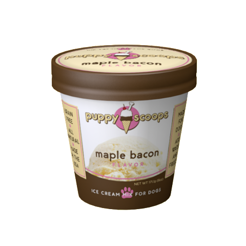 Puppy Scoops Ice Cream Maple Bacon