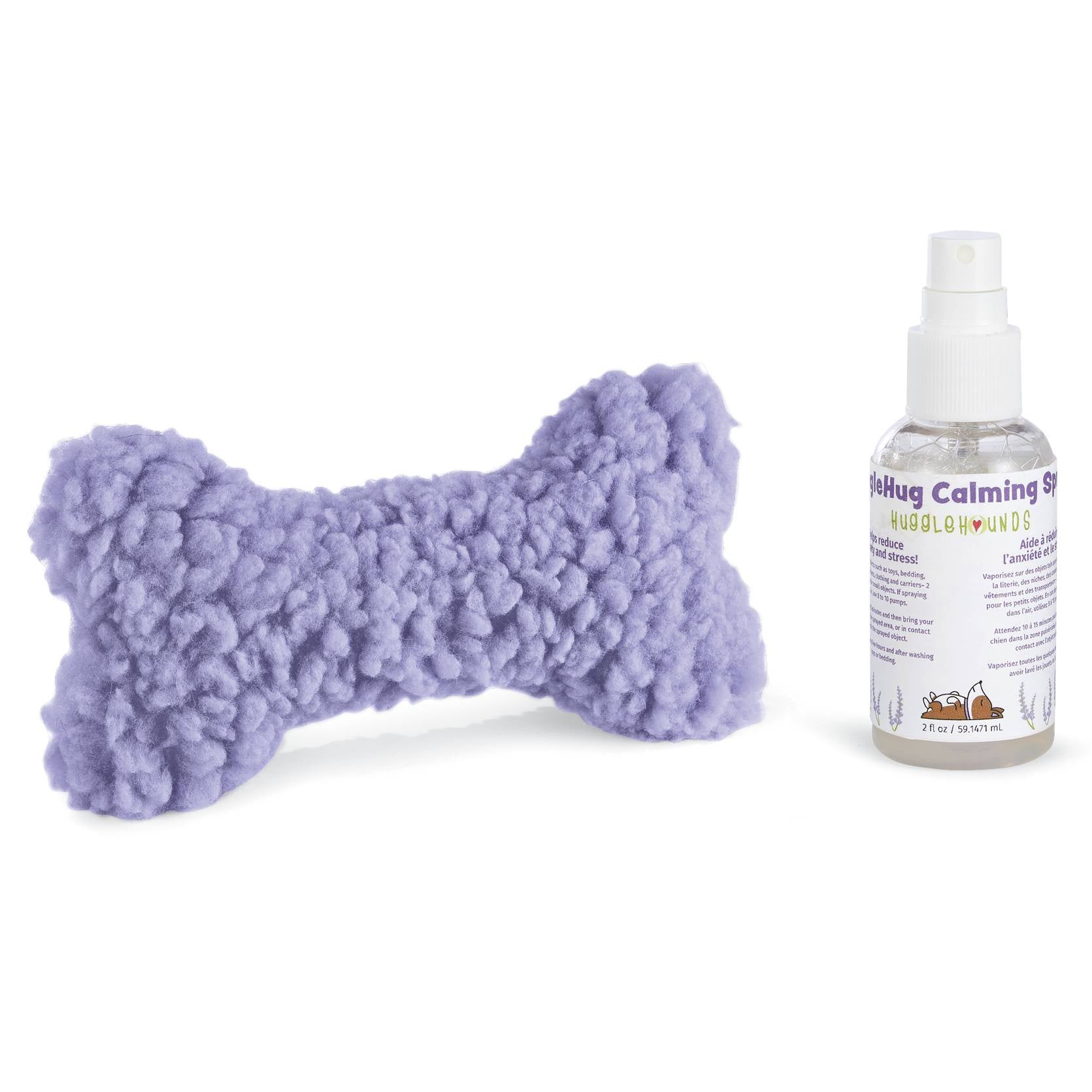 Hugglehounds Lavender Bone Calm Spray Set*1