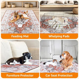 Washable Puppy Pad Mediterranean Print