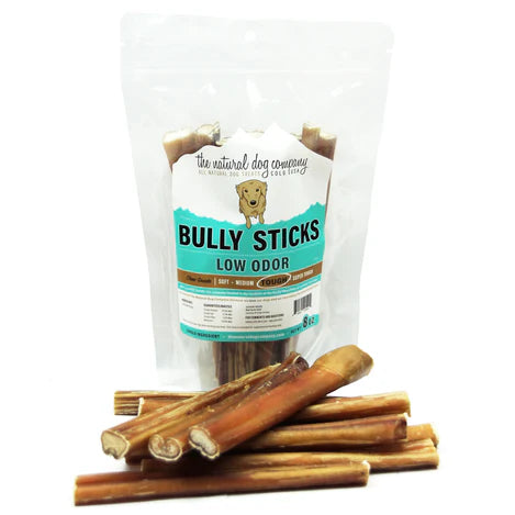 Natural Dog 6in Bully Sticks Natural Scent