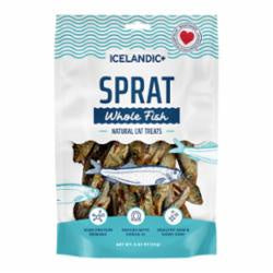 Icelandic Cat Sprats Whole Fish for Cats .85oz