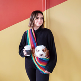 Walking Palm Dog Sling Rainbow Woven
