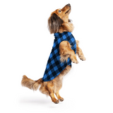 Goldpaw Fleece Cobalt Buffalo Check