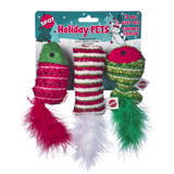 Spot Holiday Cat Toys 3pk Asst.