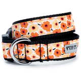 The Worthy Dog Fleurs Dog Collar Yellow