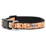 The Worthy Dog Fleurs Dog Collar Yellow