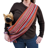 Walking Palm Dog Sling Salsa Woven