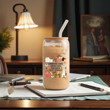 Working Hard Glass Tumbler 16oz