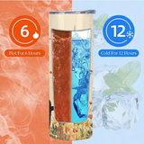 Black Cat & Butterflies Insulated Tumbler 20oz