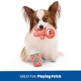 Bark Jolly Gingerbread Man Dog Toy