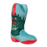 FuzzYard Ho Ho Howdy Boot Dog Toy