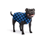 Goldpaw Fleece Cobalt Buffalo Check