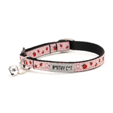 The Worthy Cat Ladybug Pink Cat Collar