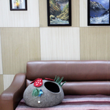 Woollyfelt Hand-Felted Wool Cat Cocoon Bed
