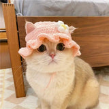 Crochet Knit Cat Hat