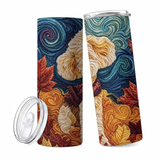 Autumn Puppy Insulated Tumbler 20oz