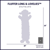 HuggleHounds Fluffer Long & Lovelie 16in