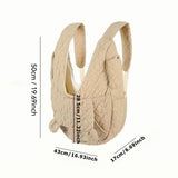 Adjustable Pet Front Carrier Vest Beige*