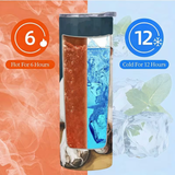 Sleeping White Pitbull Stainless Steel Tumbler 20oz