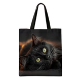 Black Cat Tote Bag