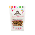 Bag of Lord Jameson Celebration Bash organic dog treats on a white background