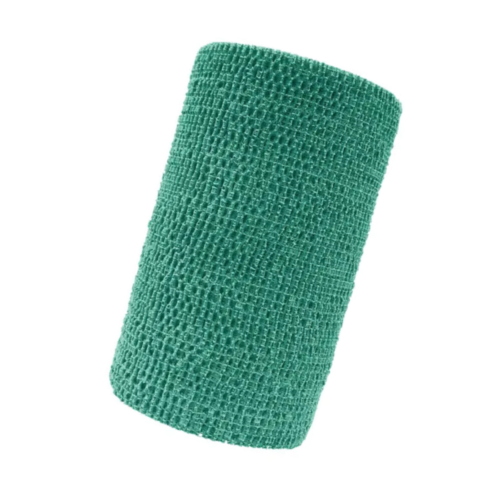 Teal wristband on a white background