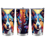 Collie Colorful Insulated Tumbler 20oz