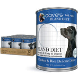 Dave's Dog Restricted Diet Bland Chicken & Rice 13.2oz