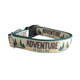 Doot's Adventure Is Calling Glitter Nylon Dog Collar