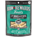 Package of Raw Rewards Treats for dogs and cats with green label