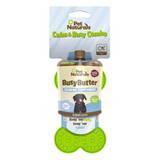 Pet Naturals Busy Butter calming supplement for dogs on a white background