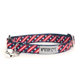 The Worthy Cat Bias Stars Stripes Cat Collar