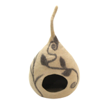 Woollyfelt Handmade Felt Wool Cat Cave House