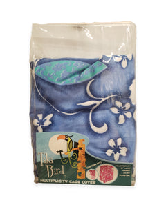 Tiki Bird Cage Cover Blue