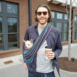 Walking Palm Dog Sling Beach House Woven