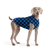 Goldpaw Fleece Cobalt Buffalo Check