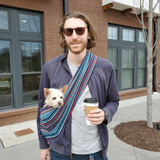 Walking Palm Dog Sling Beach House Woven