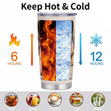 French Bulldog Stainless Steel Tumbler