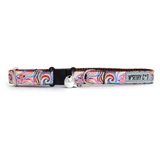 The Worthy Cat Swirly Pink Cat Collar