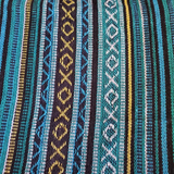 Walking Palm Dog Sling Peacock Blue Woven