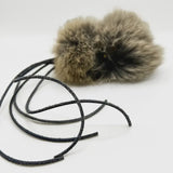 Whiskers 'n Paws Rabbit Fuzzy Fur with Cord Tails