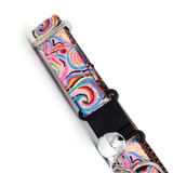 The Worthy Cat Swirly Pink Cat Collar