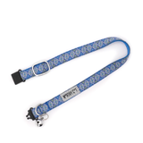 The Worthy Cat Medallion Cat Collar Blue