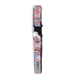 The Worthy Cat Swirly Pink Cat Collar