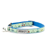 The Worthy Cat Golf Cat Collar Green