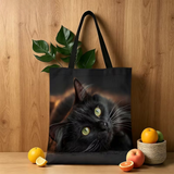 Black Cat Tote Bag